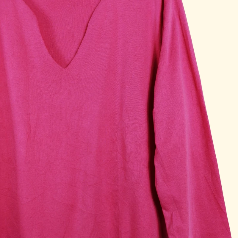 Különleges nyakrészű, színes női felső