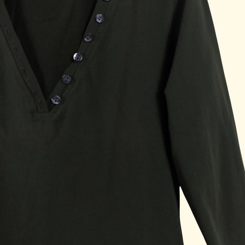 North Sails, kekizöld színű, hosszú ujjú női felső, M méret