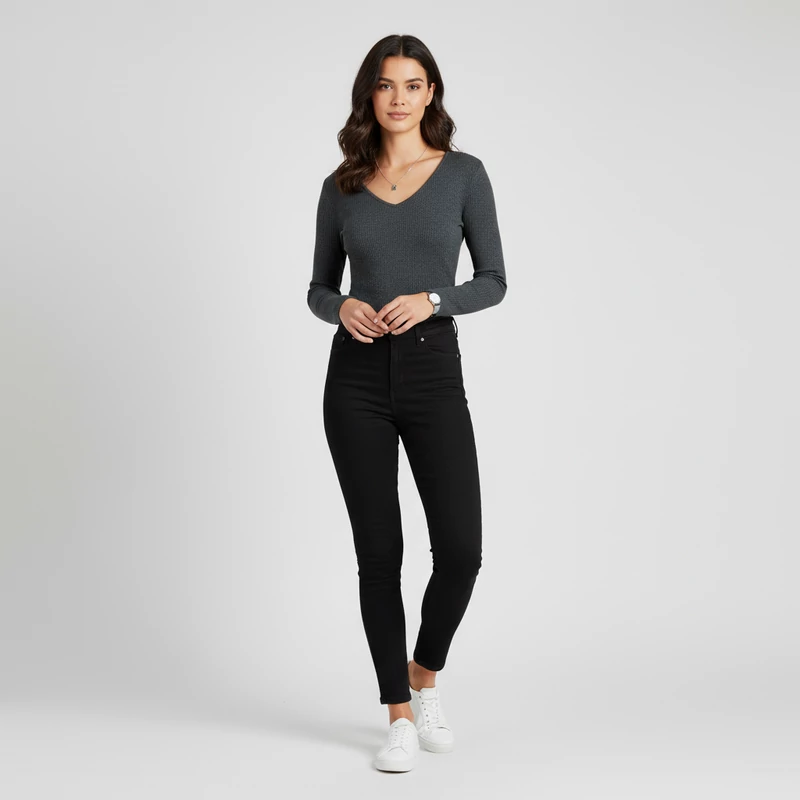 Coolcat, szürke színű, hosszú ujjú női felső, M méret