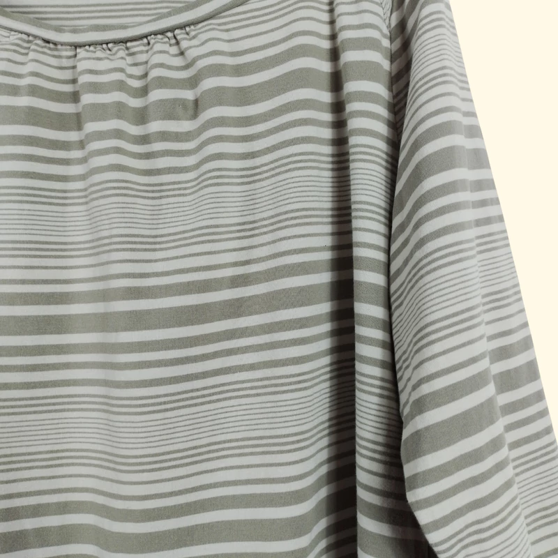 H&M, csíkos, hosszú ujjú női felső, 2XL méret