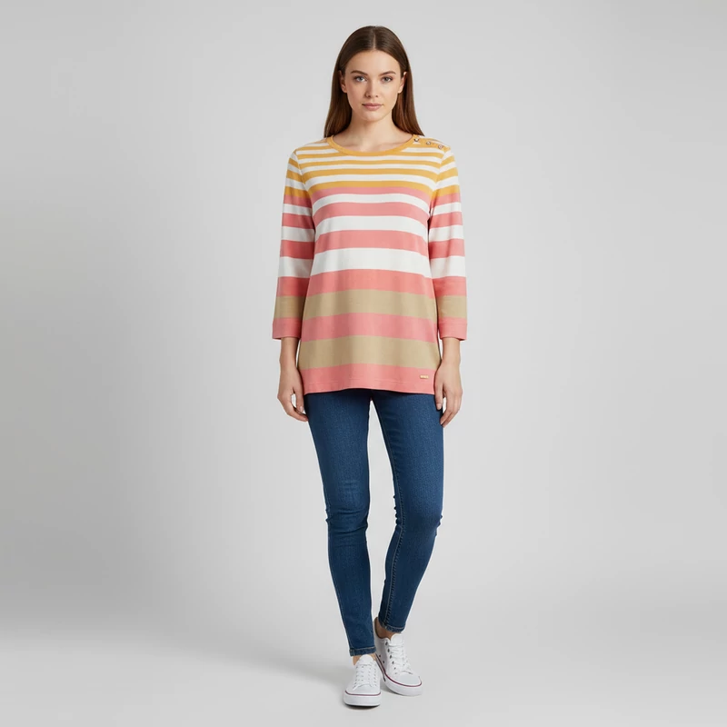 Brax, mintás, hosszú ujjú női felső, L méret