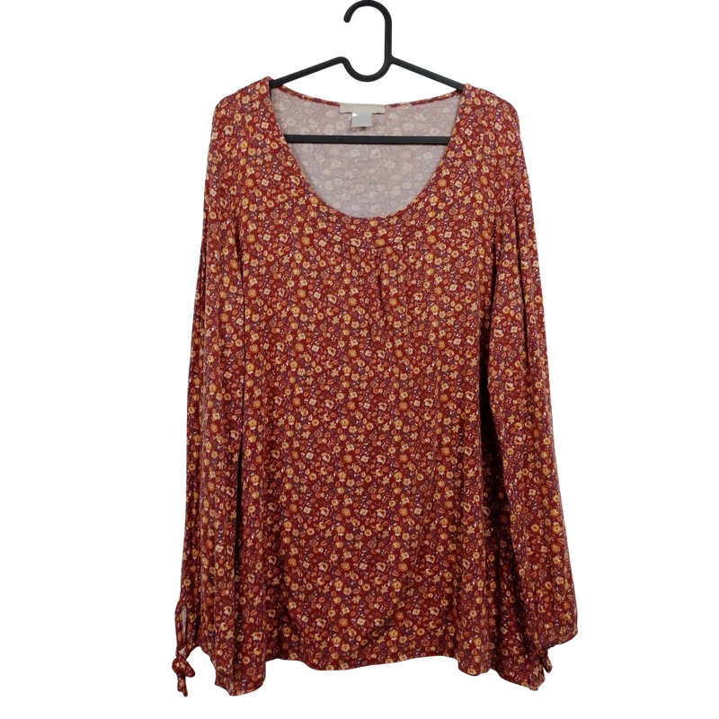 Paxon, mintás, hosszú ujjú női felső, L méret