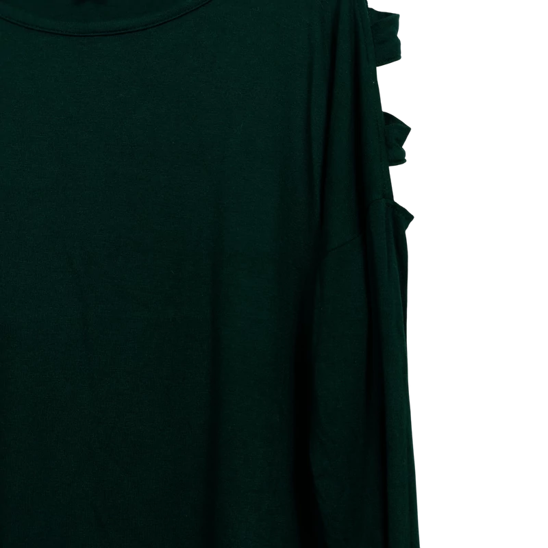 Laura Torelli, méregzöld színű, hosszú ujjú női felső, S méret