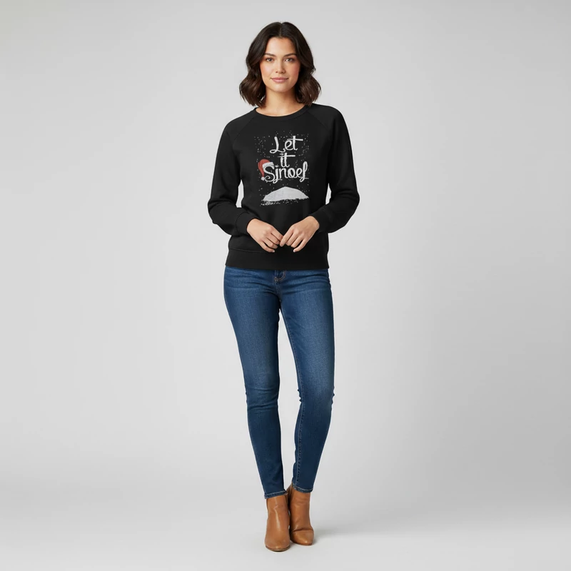 Awdis, mintás, hosszú ujjú női felső, S méret