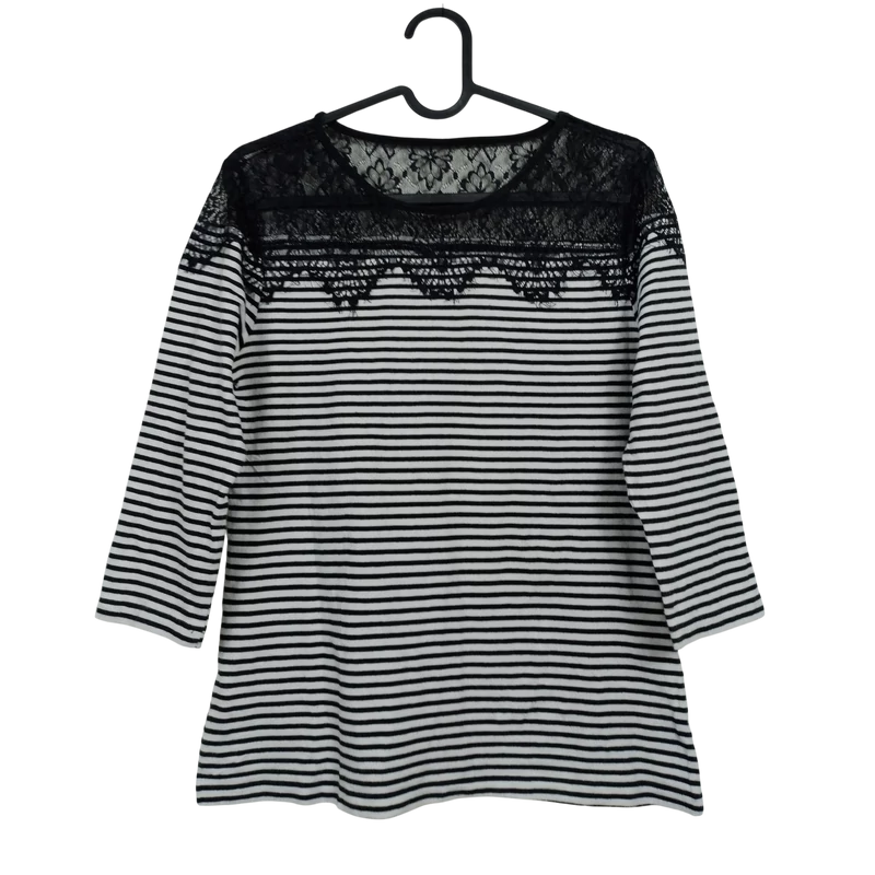 Only, mintás, hosszú ujjú női felső, M méret