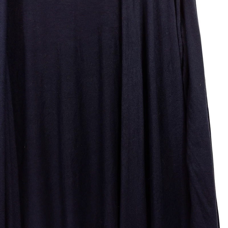 Sötétkék színű, hosszú ujjú női felső, M méret