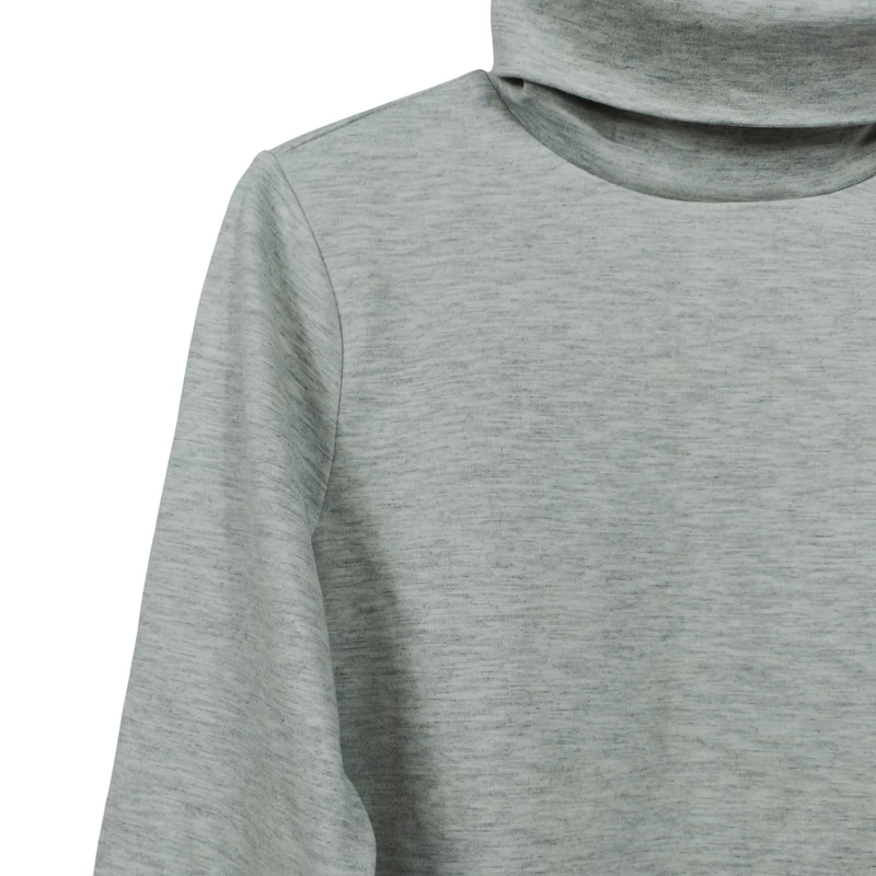 H&M, világosszürke színű, hosszú ujjú női felső, S méret