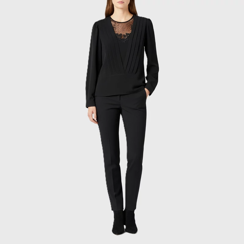 Chris JB, fekete színű, hosszú ujjú női felső, M méret