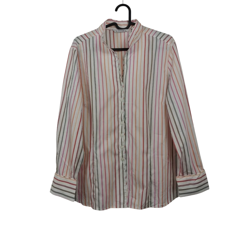 Eterna, mintás hosszú ujjú női felső, L méret