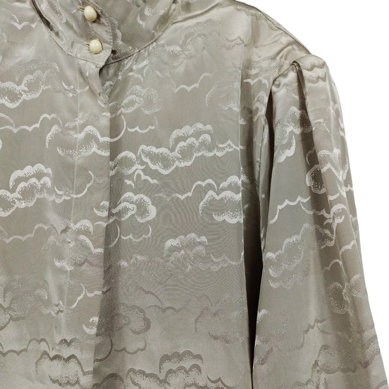 Astibo, mintás, hosszú ujjú női felső, L méret