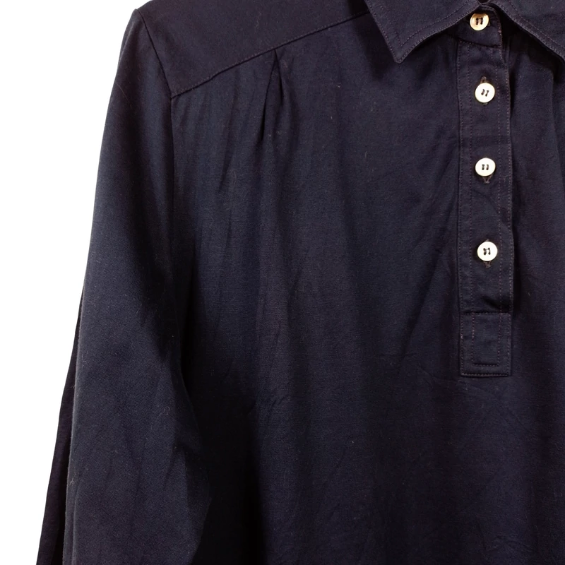 Clyde, sötétkék színű, hosszú ujjú női felső, M méret