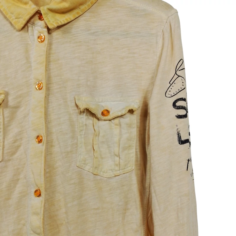 Soccx, mintás, hosszú ujjú női felső, S méret