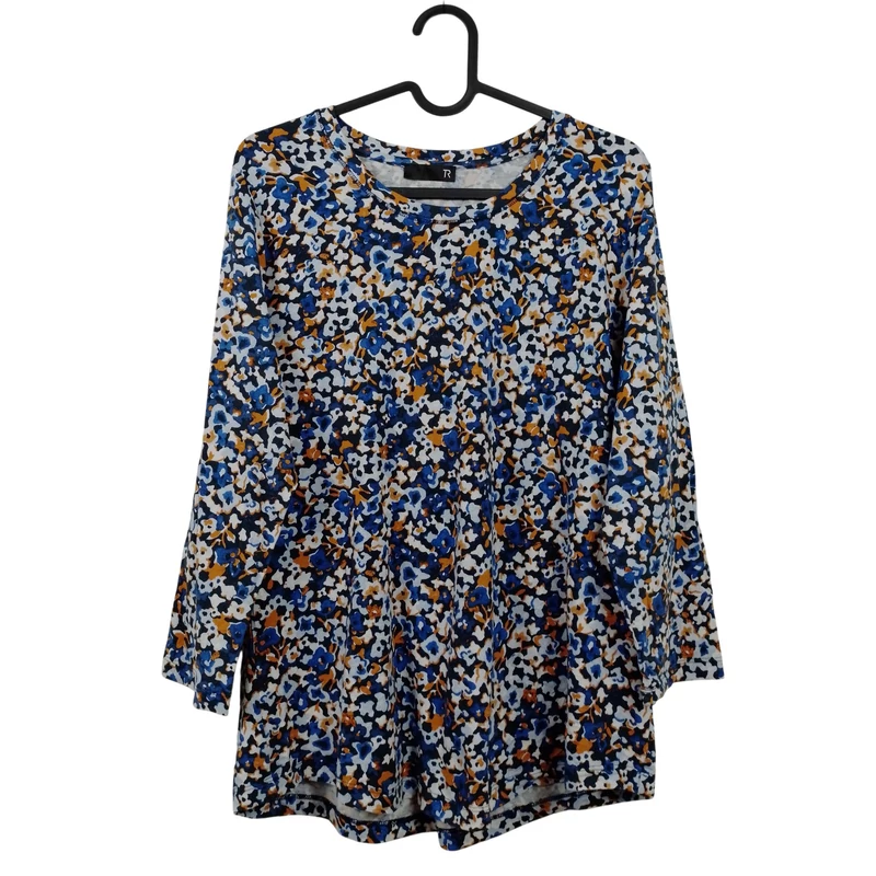 TR, mintás, hosszú ujjú női felső, L méret