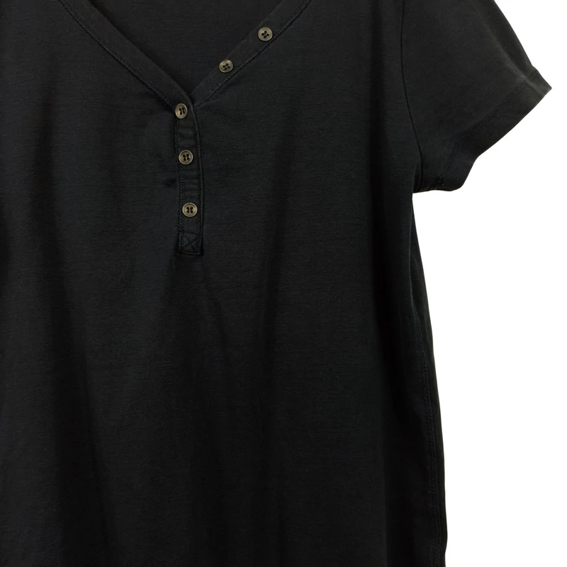 Pescara, sötétkék színű, rövid ujjú női felső, L méret