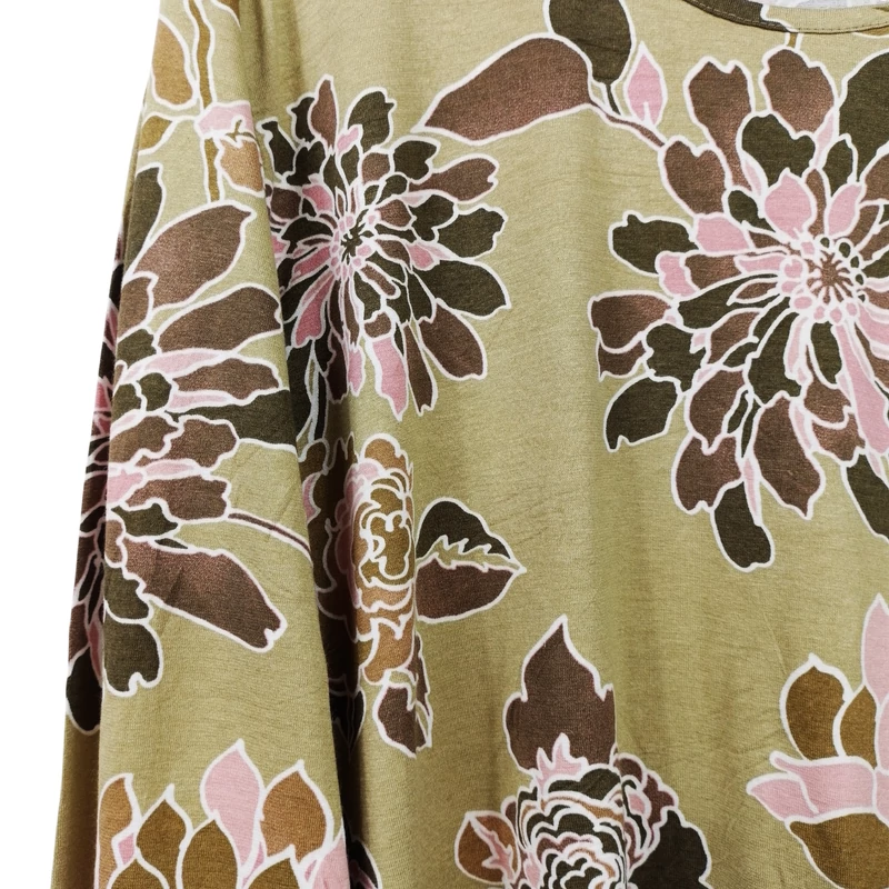 François Perrin, mintás, hosszú ujjú női felső, XL méret