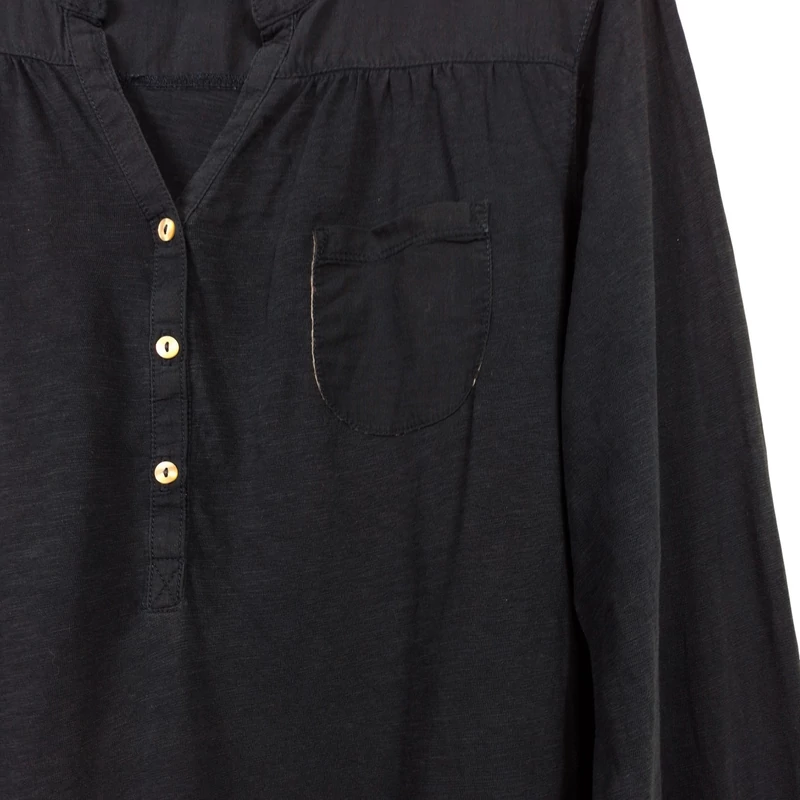 s.Oliver, sötétkék színű, hosszú ujjú női felső, M méret