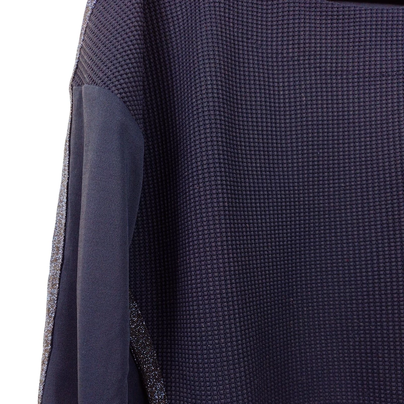 Gigue, sötétkék színű, hosszú ujjú női felső, L méret