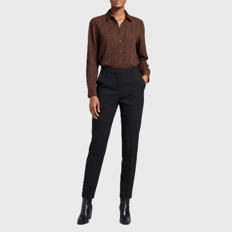 Vila, mintás, hosszú ujjú női felső, M méret