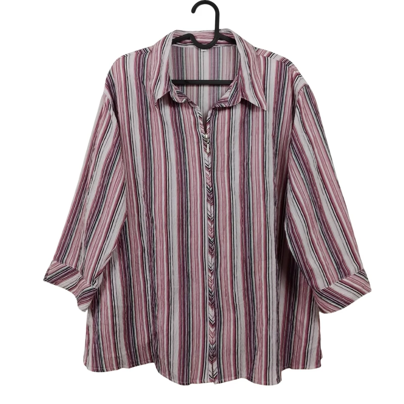 Mintás, hosszú ujjú női felső, 2XL méret