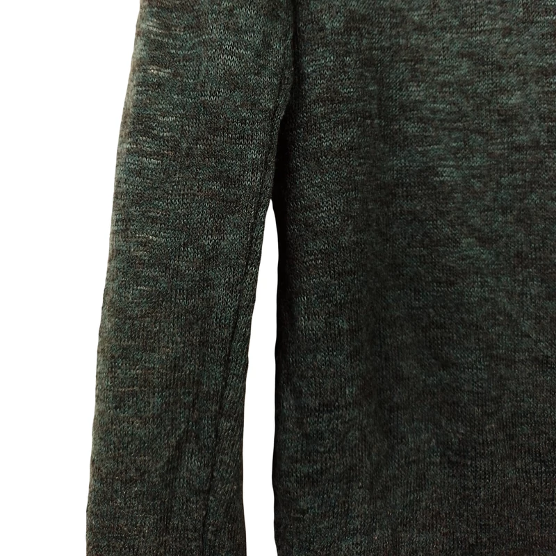 Bershka, méregzöld színű, hosszú ujjú női felső, XS méret