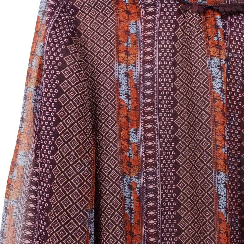 Street One, mintás, hosszú ujjú női felső, M méret