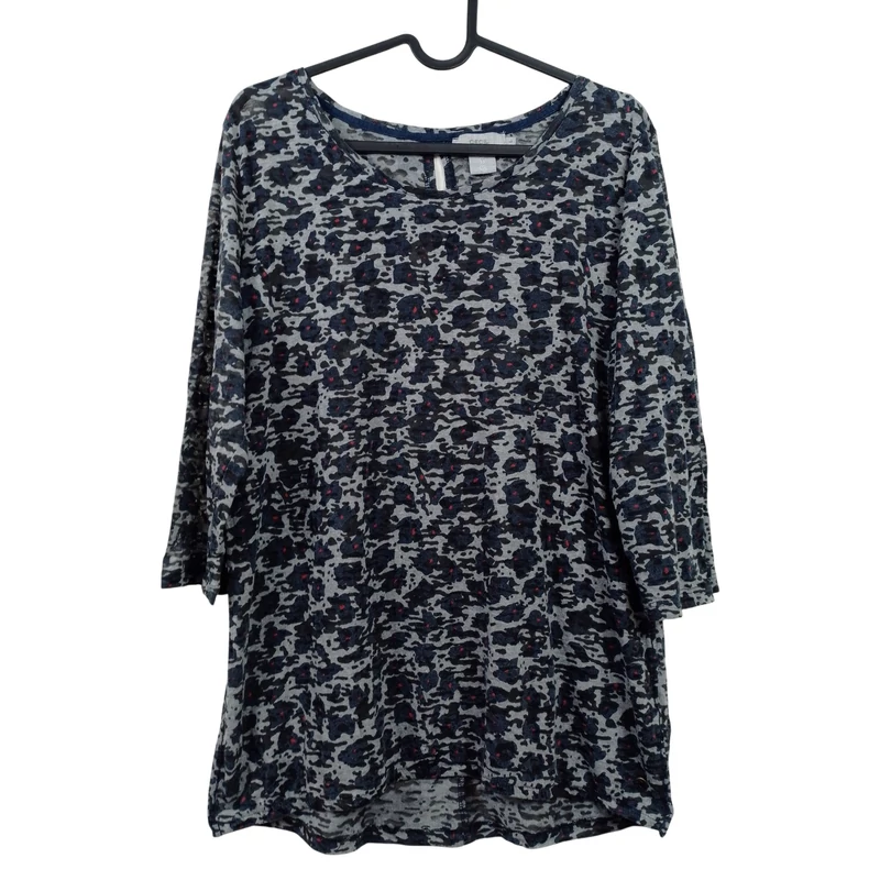 Cecil, mintás, 3/4-es ujjú női felső, L méret