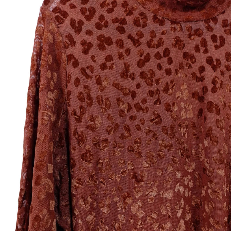 Hema, bronzvörös, hosszú ujjú női felső, XL méret