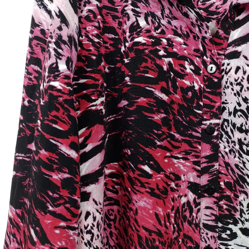 Sensia, mintás, hosszú ujjú női felső, XL méret