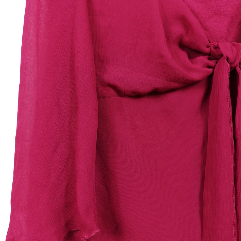 H&M, fukszia színű, hosszú ujjú női felső, M méret