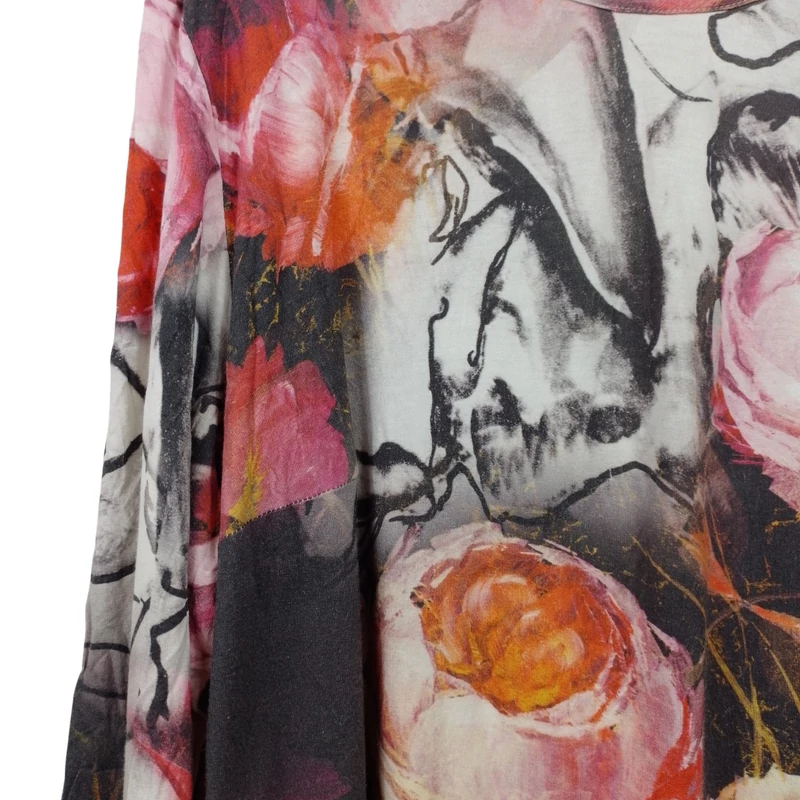 Bexleys, mintás, hosszú ujjú női felső, L méret