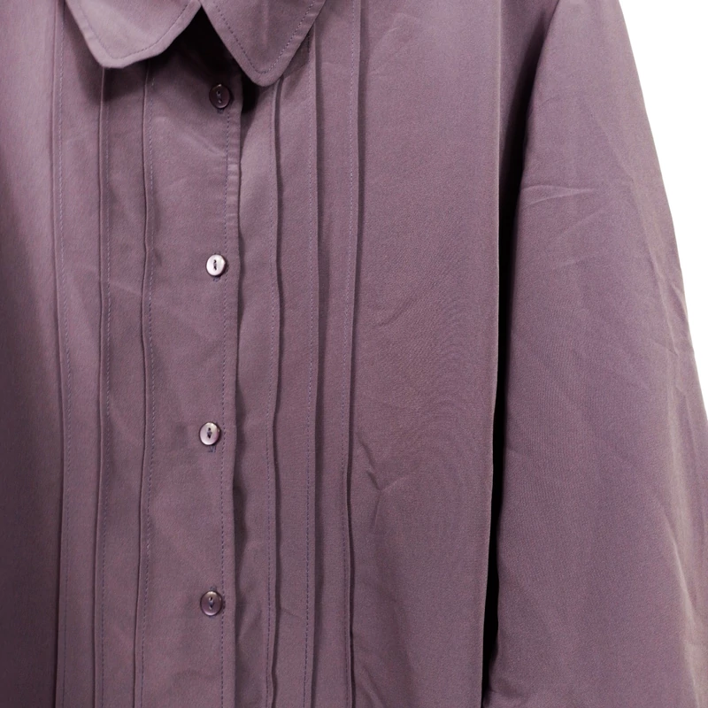 Lila színű, hosszú ujjú női felső, 2XL méret