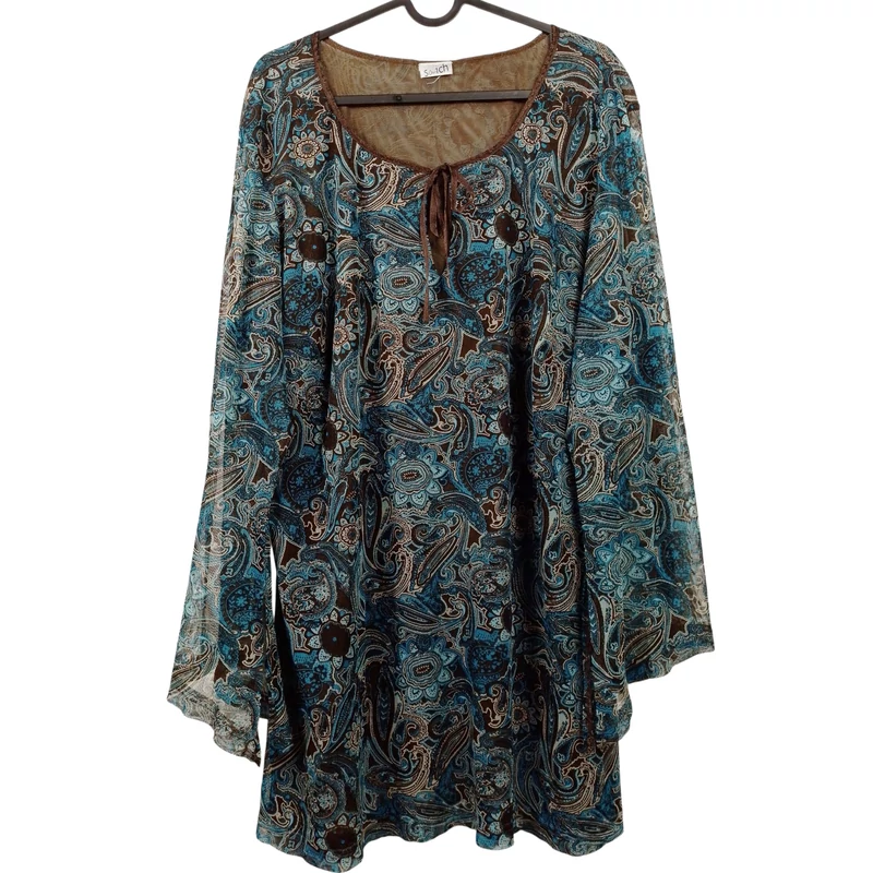 So bin Ich, mintás, hosszú ujjú női felső, XL méret