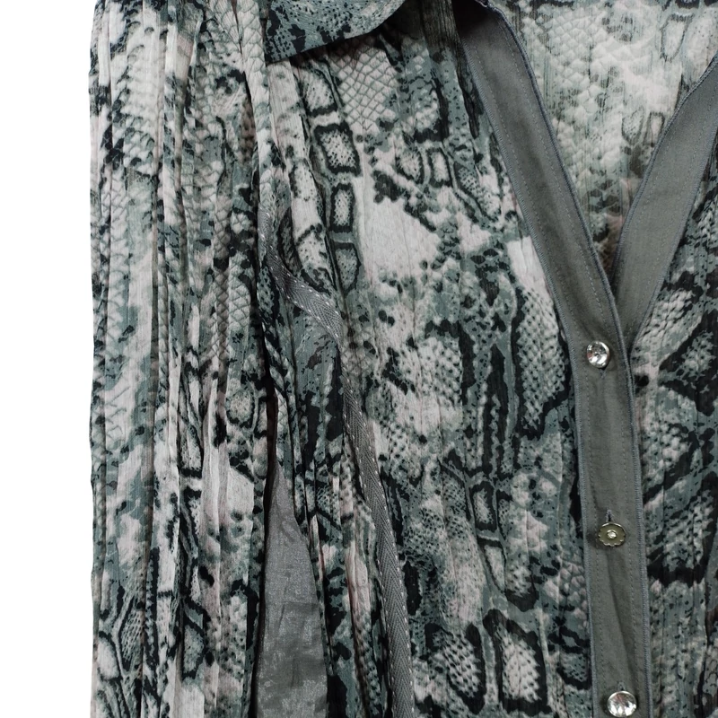 Gerry Weber, mintás, hosszú ujjú női felső, XL méret