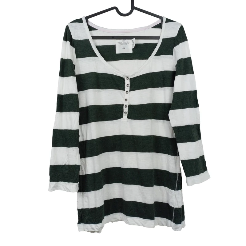 H&M, mintás, hosszú ujjú női felső, M méret