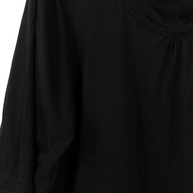 X-Mail, fekete színű, 3/4-es ujjú női felső, L méret