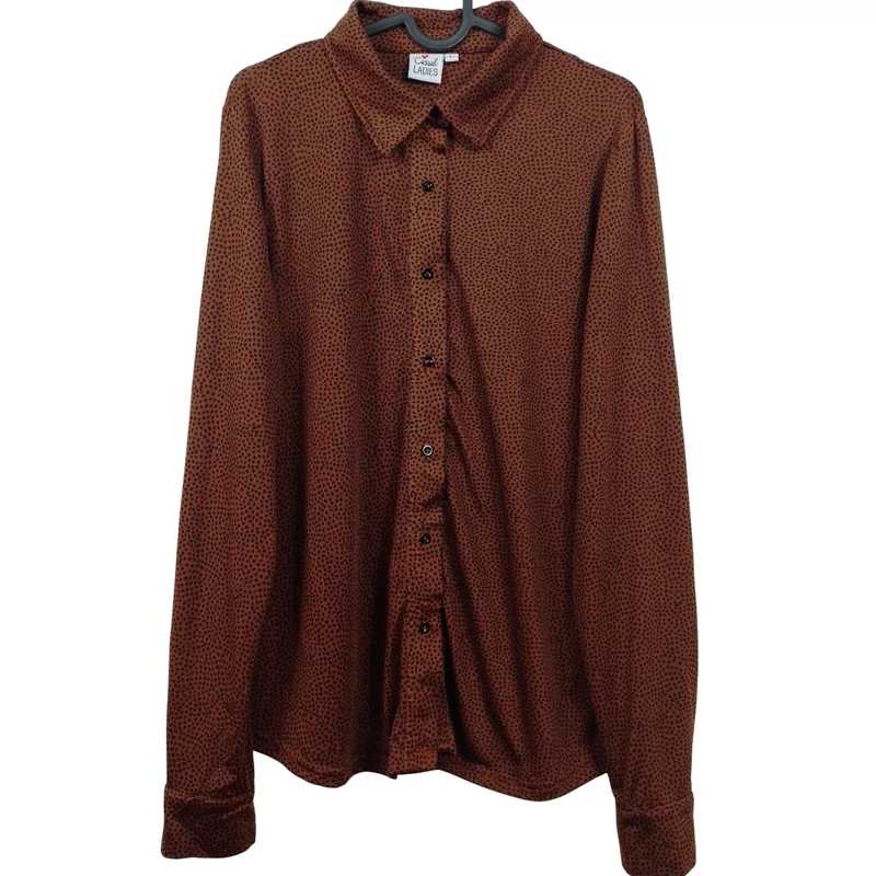 Casual Ladies, mintás, hosszú ujjú női felső, L méret