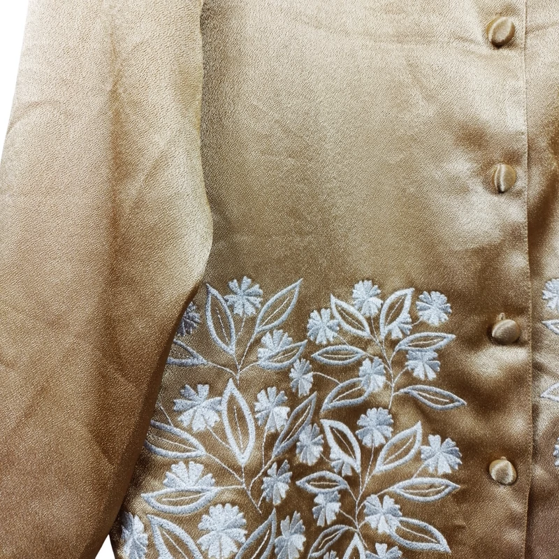 Mintás, hosszú ujjú női felső, XL méret