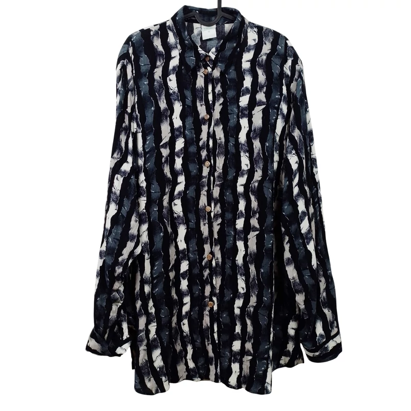 Canda, mintás, hosszú ujjú női felső, XL méret