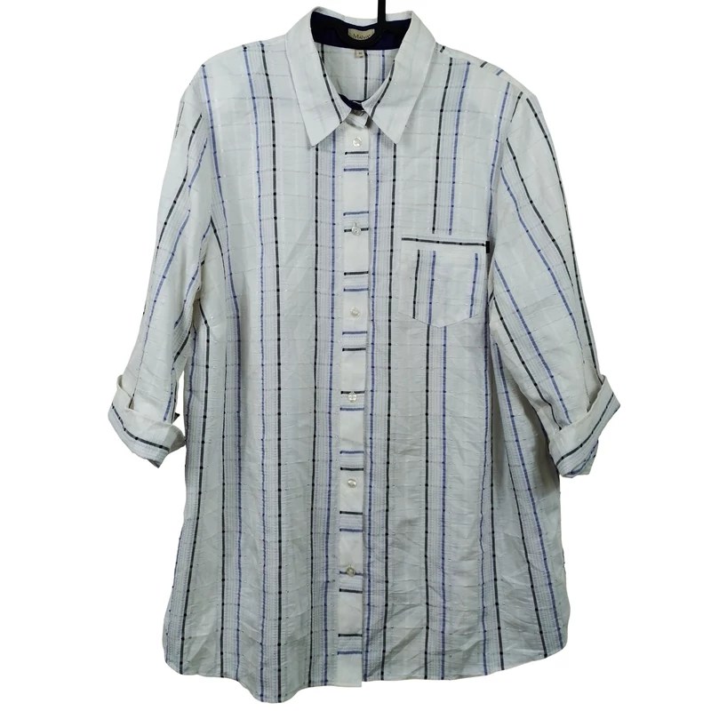 Malva, mintás, hosszú ujjú női felső, XL méret