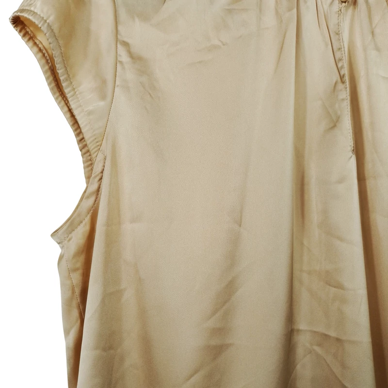 Blue Motion, bézs színű, rövid ujjú női felső, M méret