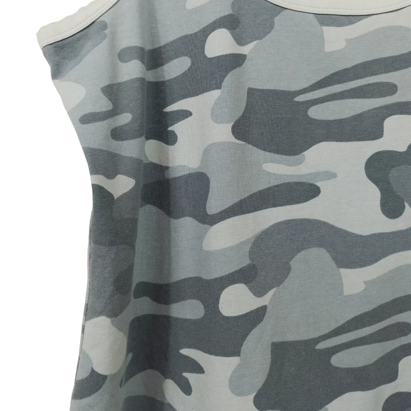 Next, mintás, ujjatlan női felső, L méret