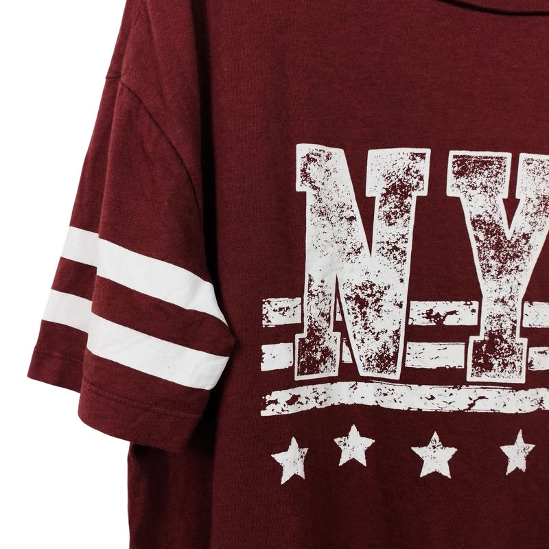 Twintip, mintás, rövid ujjú női felső, S méret