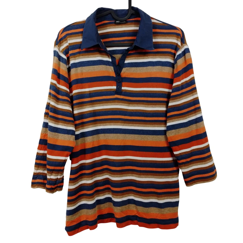 Gerry Weber, mintás, 3/4-es ujjú női felső, L méret