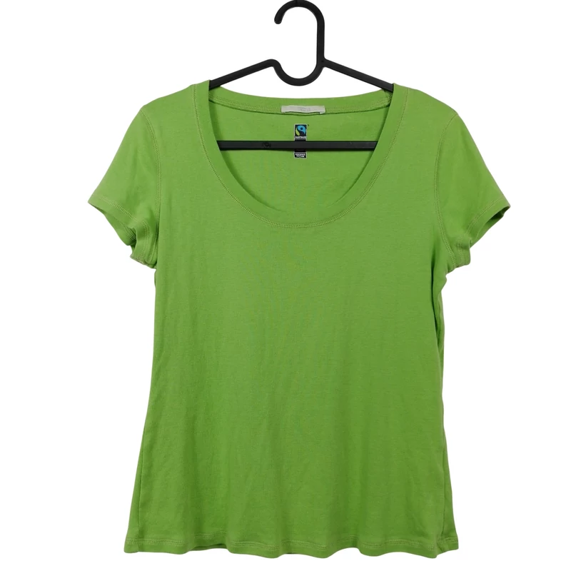 Mark&Spencer, almazöld színű, rövid ujjú női felső, M méret