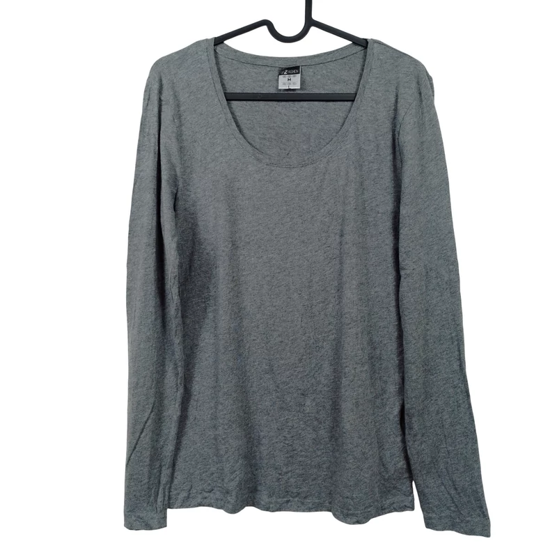 UP2Fashion, szürke színű, hosszú ujjú női felső, M méret