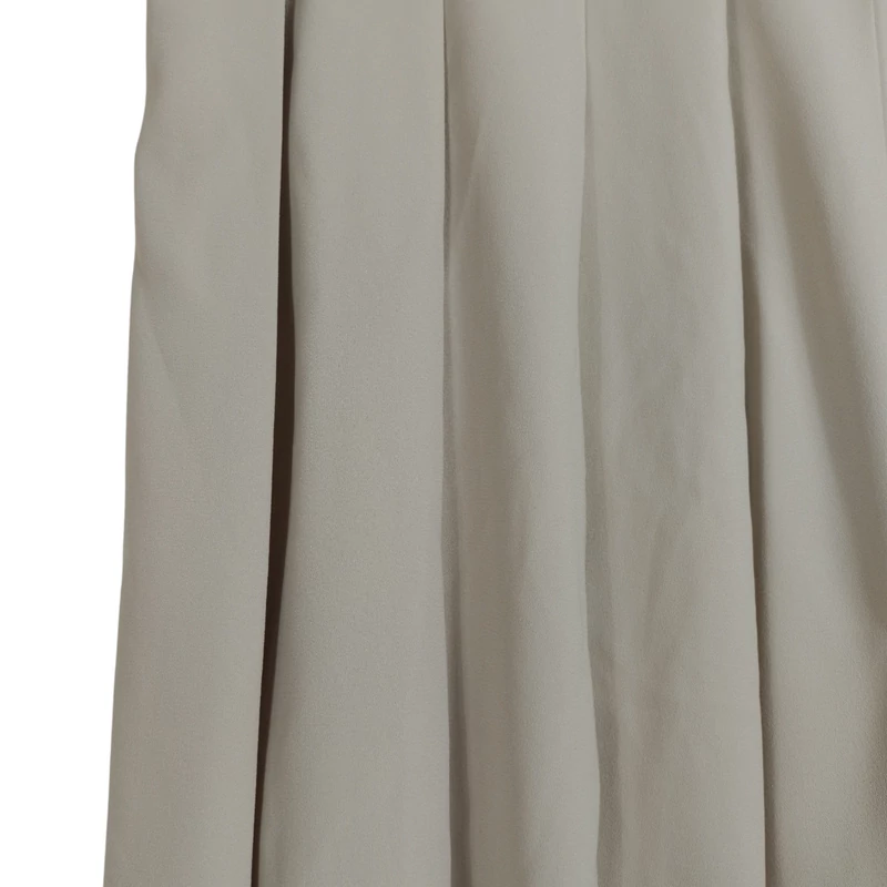 Oldalán cipzáras, pliszírozott női szoknya