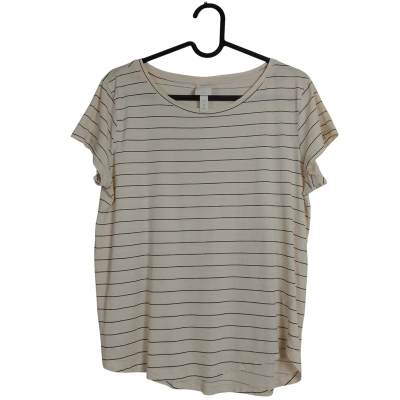 Csíkos női póló (használt minőségű!)