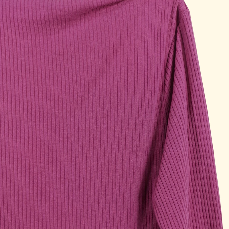 C&A, fukszia színű, hosszú ujjú női felső, M méret (használt minőségű!)