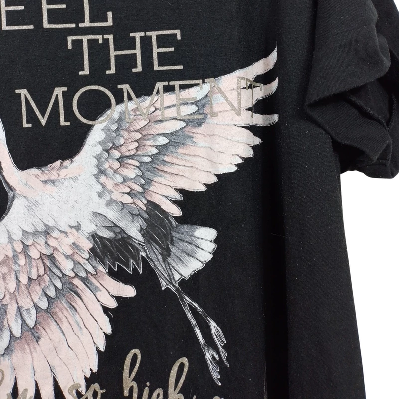 Gina Benotti, mintás, rövid ujjú női felső, XL méret (használt minőségű!)